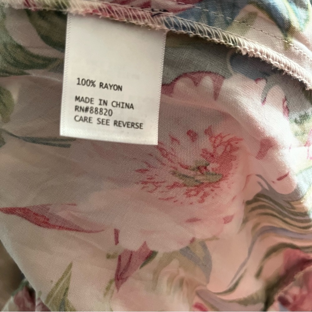 Rachel Roy Colorful Floral Wrap Skirt - Picture 8 of 8